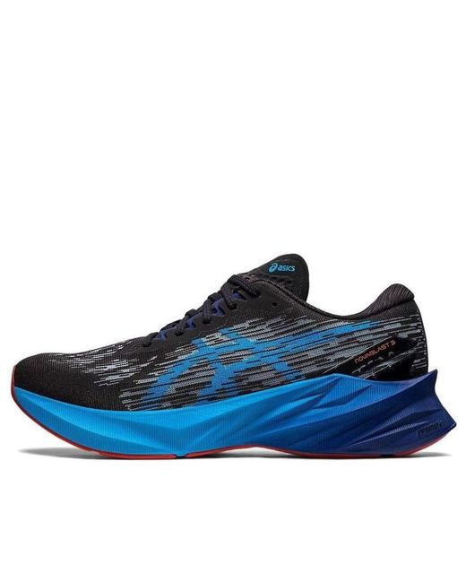 Asics Blue Novablast 3 2E Wide Island' for men