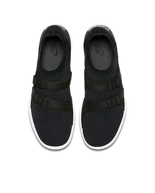 Nike Black Air Sock Racer Ultra Flyknit Anthracite' for men