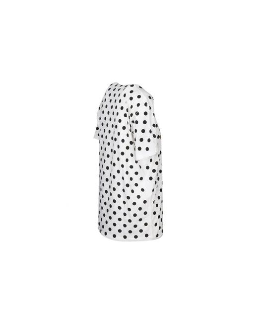 Gucci White (Wmns) With Round Neck And Wave Dot Letters For