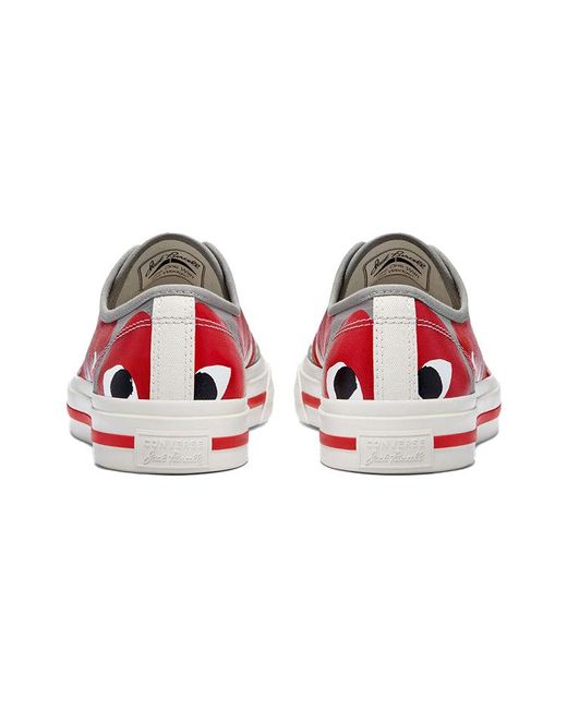 Converse Red X Comme Des Garcons Play Jack Purcell 'Drizzle' for men