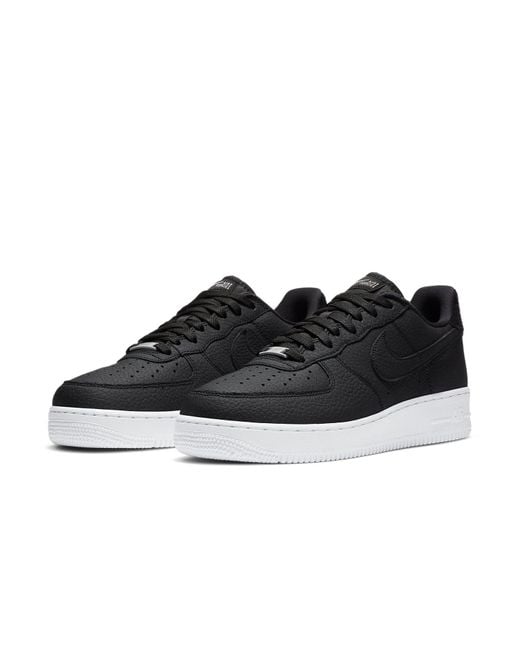 Nike Black Air Force 1 '07 Craft for men