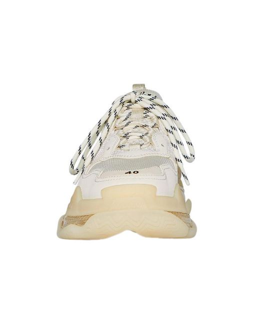 Balenciaga Natural (Wmns) Triple S Sneaker 'Clear Sole
