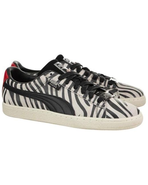 PUMA Black Paul Stanley X Suede Classic 'Kiss' for men
