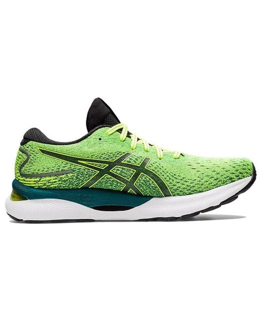Asics Green Gel-Nimbus 24 'Safety' for men