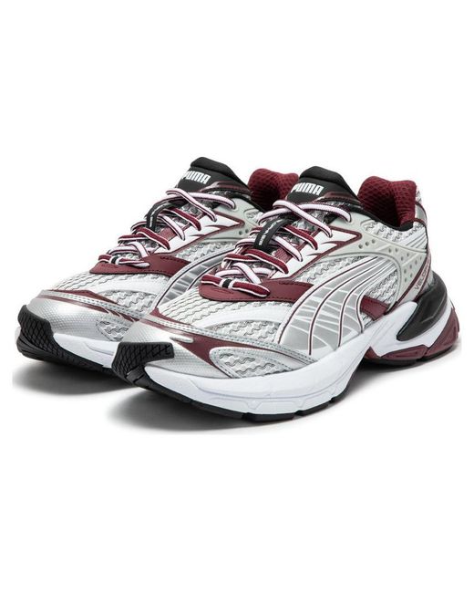 PUMA White Velophasis Phased Burgundy' for men