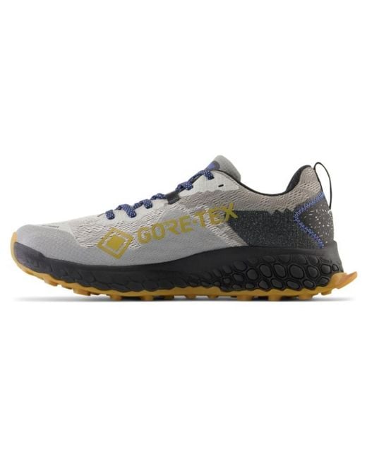 New Balance Gray Fresh Foam X Hierro V7 Gore-Tex Running Shoes for men