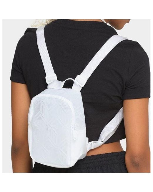 Adidas White Originals For Her Mini Backpack 'Pure'