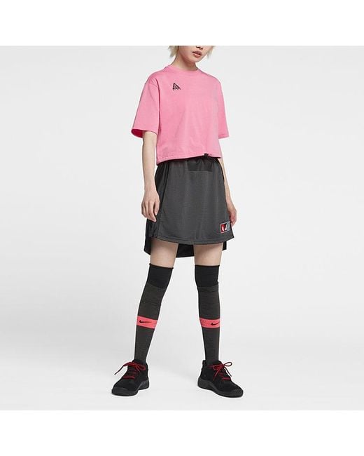 Nike Gray (Wmns) Lab Collection Casual Rugby Sports