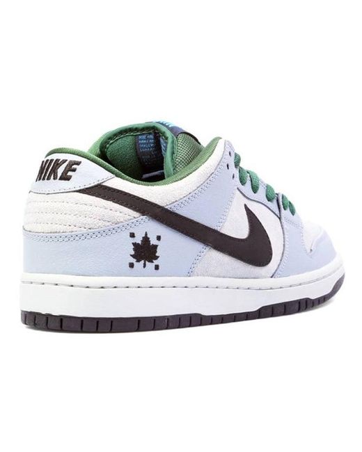 Nike White Sb Dunk Low Premium 'Maple Leaf' for men