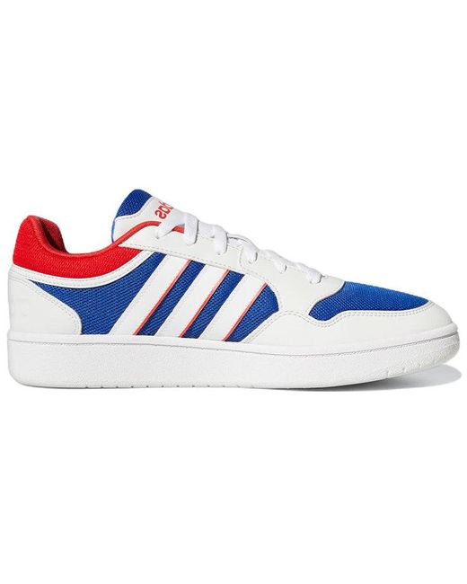 Variedad famélico misil adidas Neo Hoops 3.0 'white Blue Red' for Men | Lyst