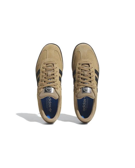 Adidas Brown Samba Adv 'Mirrored Lines Pack' for men