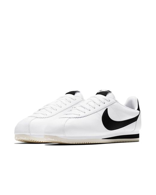 Nike White Classic Cortez Leather Se 'Sail' for men