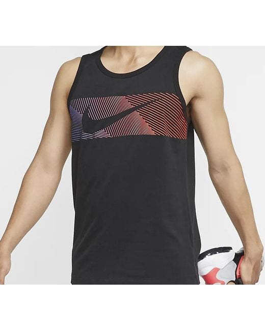 Nike Blue Dri-Fit Training Vest for men