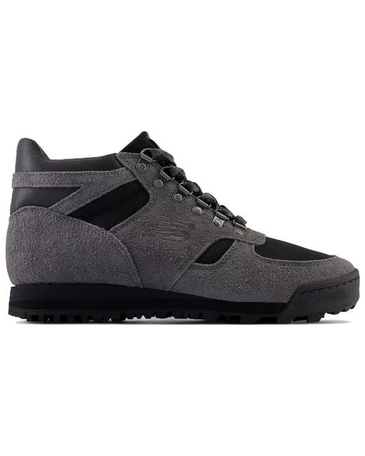 New Balance Black Rainier Low Shoes 'Magnet' for men