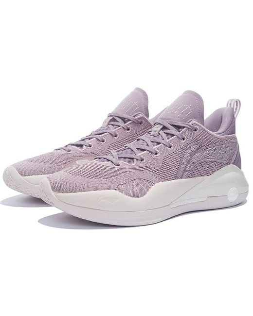 Li-ning Purple Yushuai 15 V2 Low 'Lavendar' for men