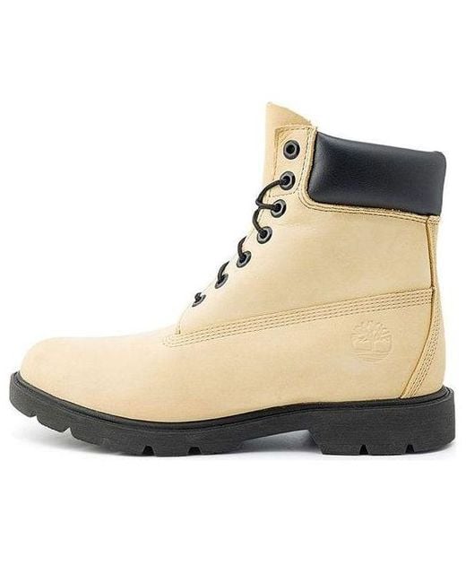 Timberland Natural Classic 6 Inch Waterproof Boot 'Light Nubuck' for men