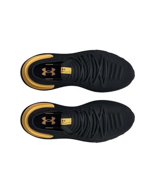 Under Armour Blue Hovr Phantom 3 'Metallic for men