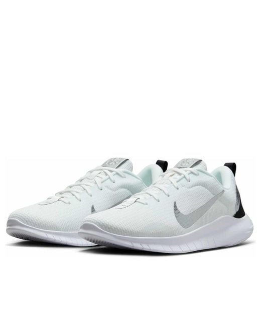 Nike White (Wmns) Flex Experience Run 12 Premium 'Summit Metallic'