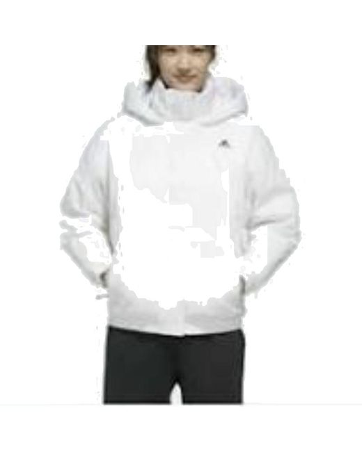Adidas White (Wmns) Field Down Pk Jacket Asia Sizing