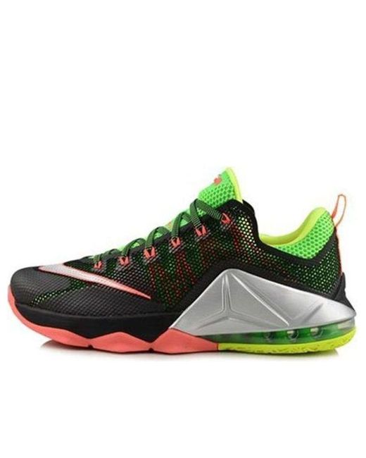 Nike Green Lebron 12 Low 'Remix' for men