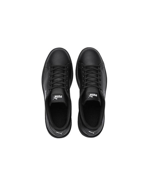 Puma men's smash leather perf sneaker sales