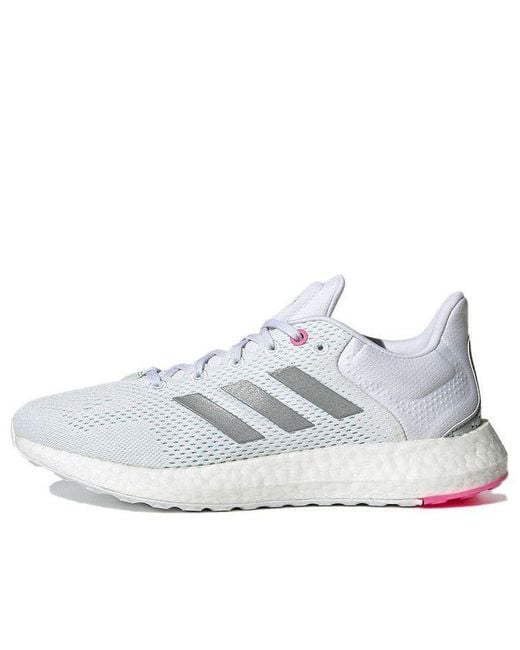 Adidas White (Wmns) Pureboost 21 Mint'