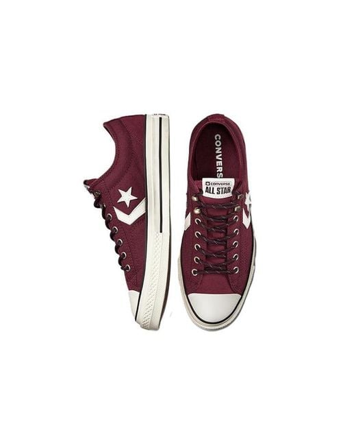 Converse Brown Star Player 76 Retro Hike Low 'Deep Bordeaux' for men