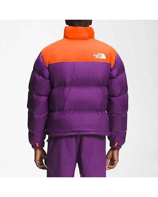 The North Face Purple 1996 Retro Nuptse Jacket 700 for men