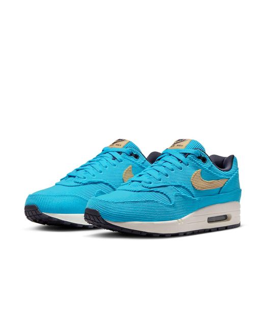 Nike Blue Air Max 1 Premium Shoes