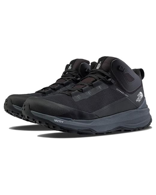 The North Face Black Vectiv Fastpack Mid Futurelight Boots 'Tnf' for men
