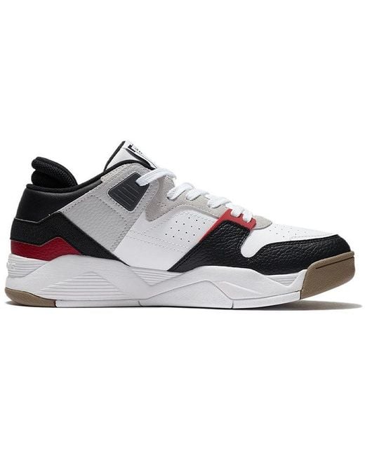 Li-ning Black Casual Basketball Shoes Low for men