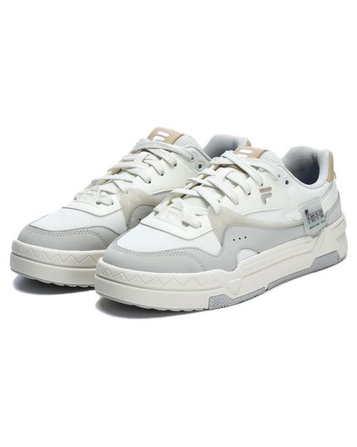 Fila White Classic Skate Shoes for men