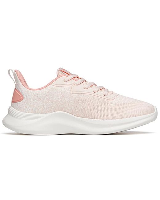 Anta Running Sneakers 'pink Cloud White' | Lyst