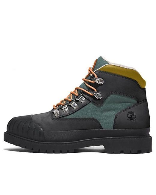 Timberland Black (Wmns) Heritage Rubber Toe Hiking Boots