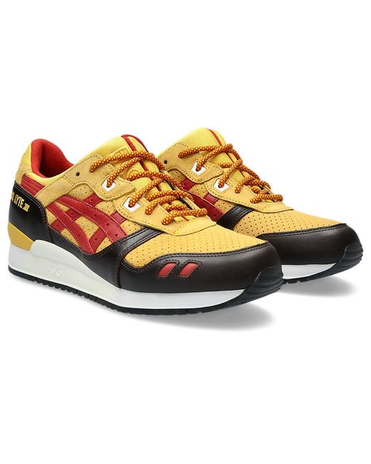 Asics Yellow X Kith X Marvel Gel-Lyte 3 07 Remastered 'X- 60Th Anniversary for men