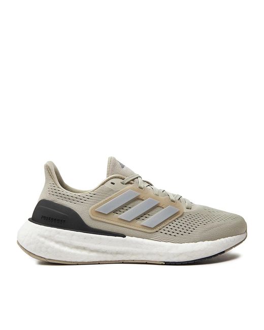 Adidas White Pureboost 23 'Putty' for men