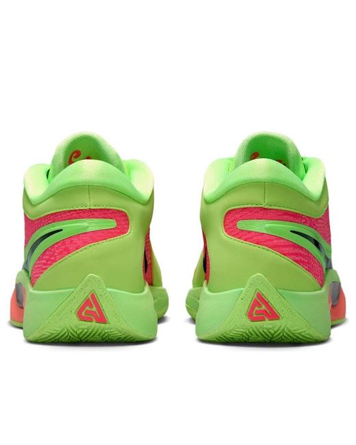 Nike Green Giannis Freak 6 Basketball Shoes for men