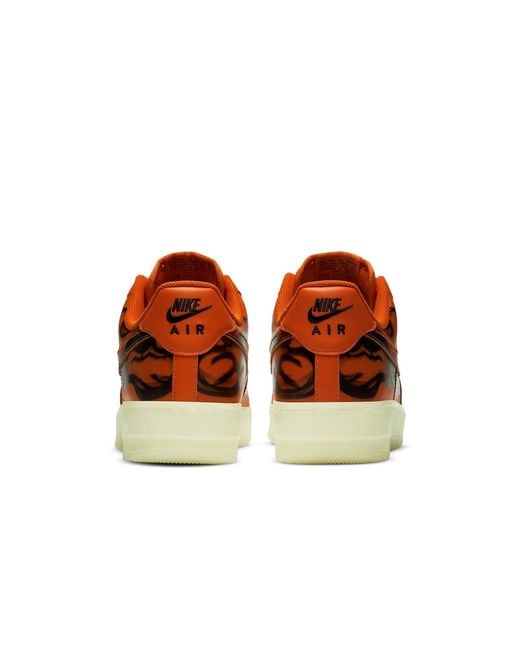 Nike Brown Air Force 1 Low Skeleton' for men