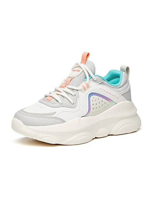 Anta White (Wmns) Life Series Sneakers