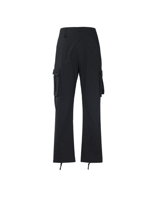 Nike Black Sb Flex Ftm Multiple Pockets Straight Cargo Long Pants for men