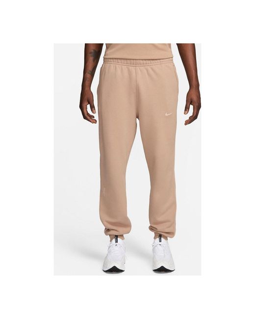 Nike Natural X Nocta Drake Open-Hem Sweatpants 'Hemp' for men