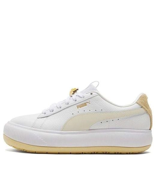PUMA White (Wmns) Suede Mayu Crystal Galaxy