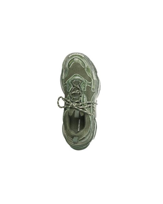 Balenciaga Green Triple S 'Dark' for men