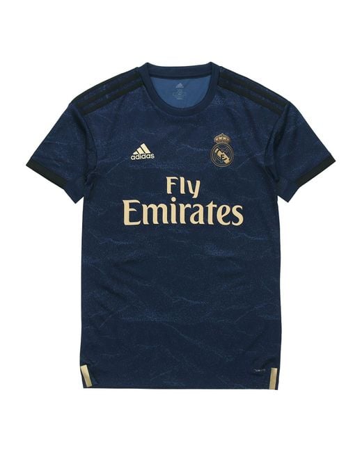 Adidas Blue Real Madrid Away Fan Edition Soccer/Football Tournament for men