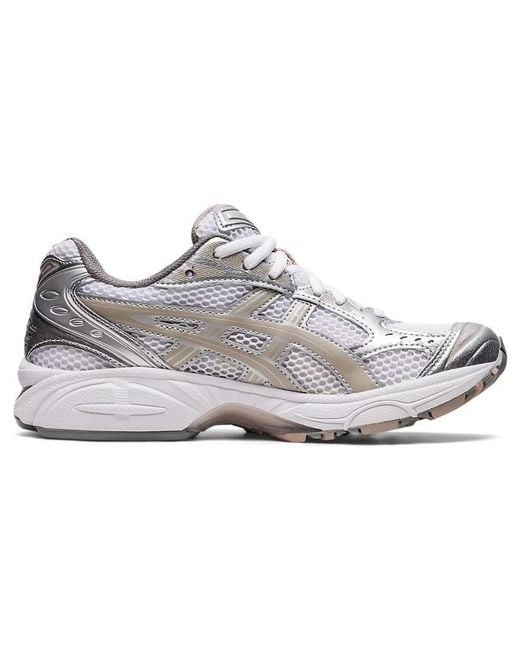 Asics White (Wmns) Gel-Kayano 14 Shoes Moonrock'