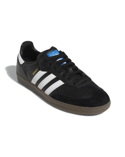 Adidas Black Samba Adv Gum' for men