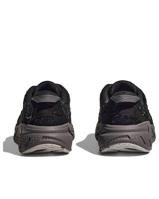 Hoka One One Black Clifton L 'Elite Terrain System Satellite' for men