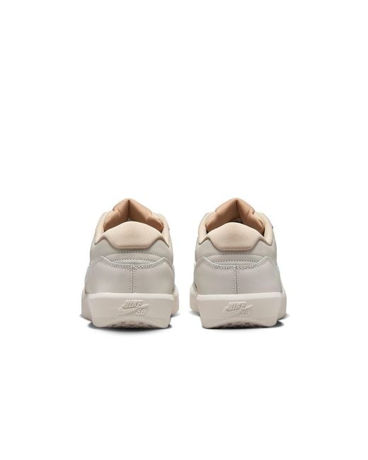 Nike White Sb Force 58 Premium 'Light Bone Glacier' for men