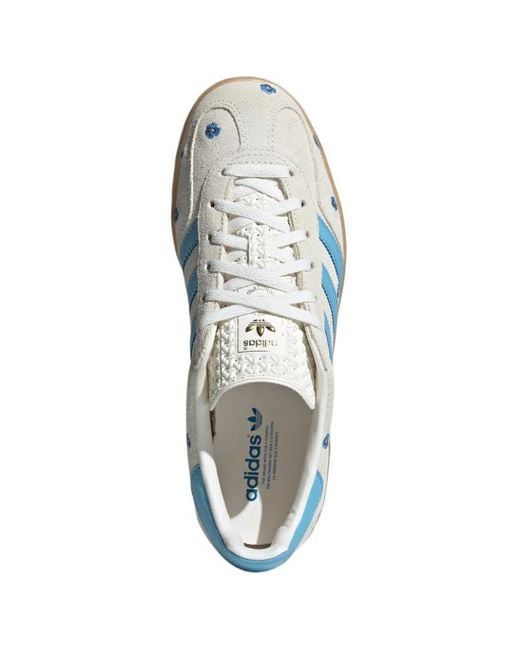 Adidas Blue (Wmns) Gazelle Indoor Floral
