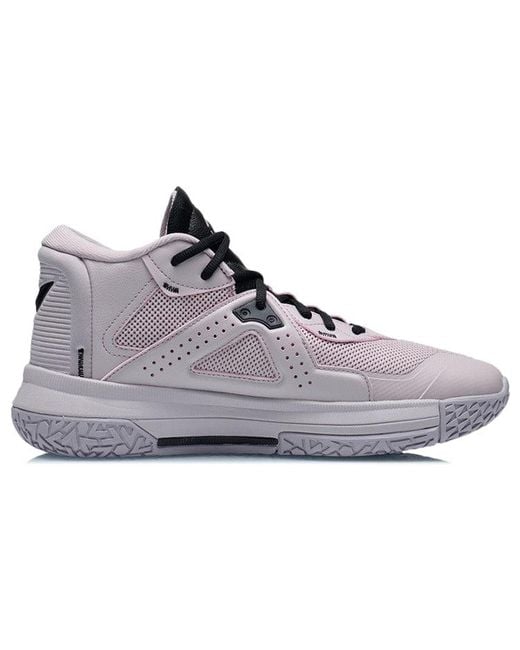 Li-ning Purple Team Emblem Mid 'Light' for men
